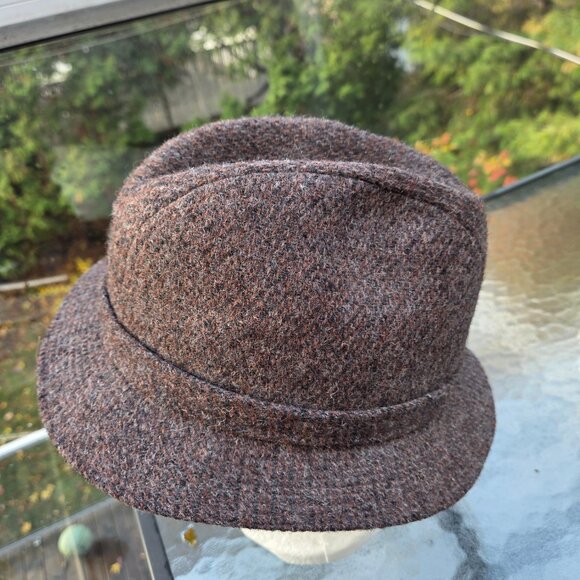 New Never worn Harris Tweed 100% Wool Stetson - Picture 5 of 8